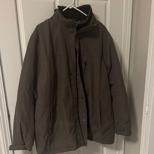 Weatherproof Men's Dark Brown Lined Performance Jacket